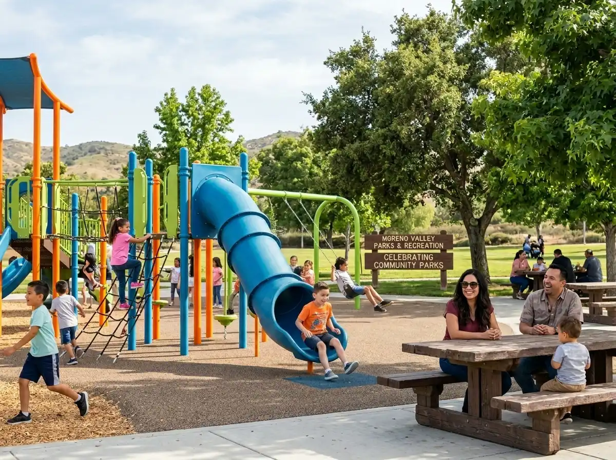 children playing on playground