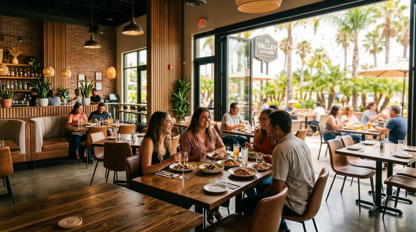 Is Moreno Valley a Good Place to Live? A Local Guide Restaurant dining area representing Moreno Valley's local dining scene
